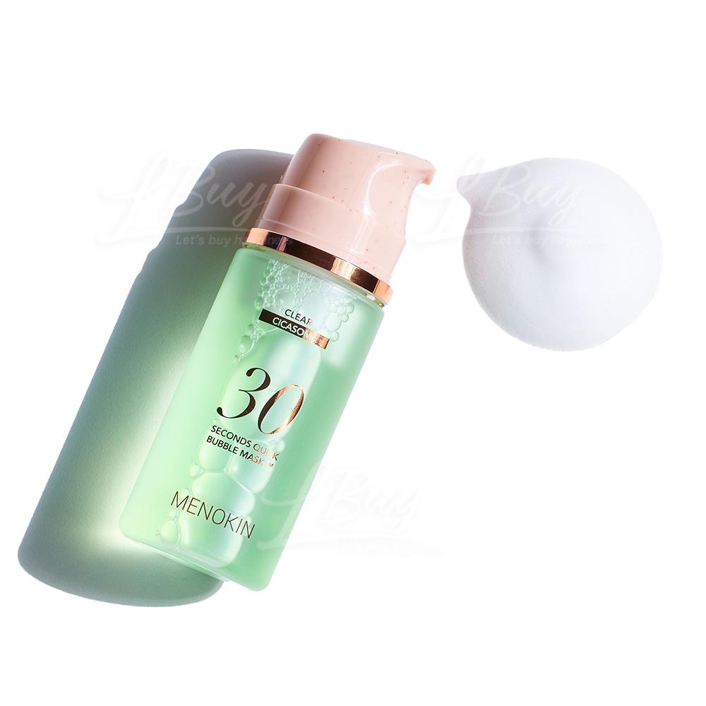 MENOKIN 30 秒免洗泡泡剔透紓緩面膜 95ml
