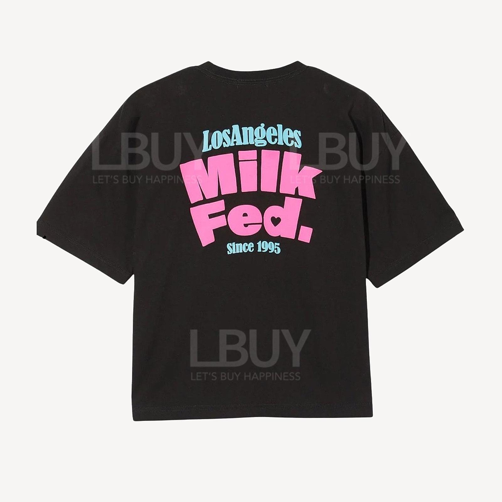 MILKFED ARCH LOGO WIDE S/S TEE