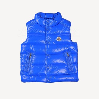 Moncler Tib Gilet Down Vest Jacket Blue