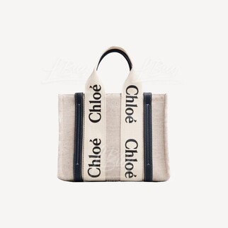 Chloe Small Woody Tote Bag Blue