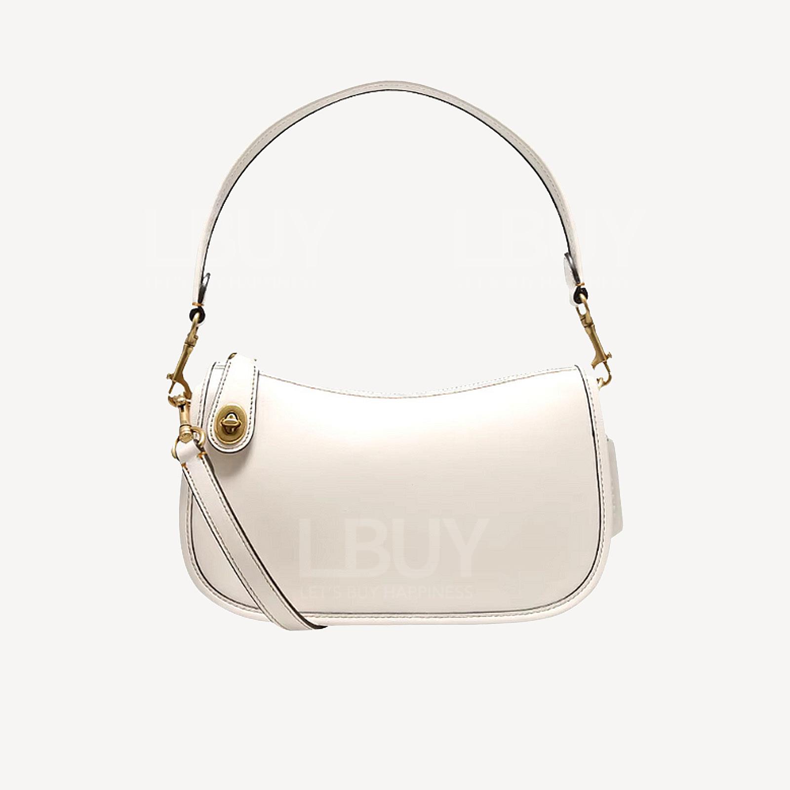 Coach Shoulder Bag White C0638B4HA