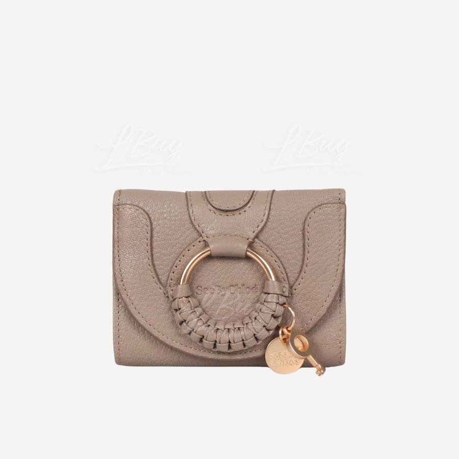 See By Chloé Chloe Hana Trifold Wallet Brown