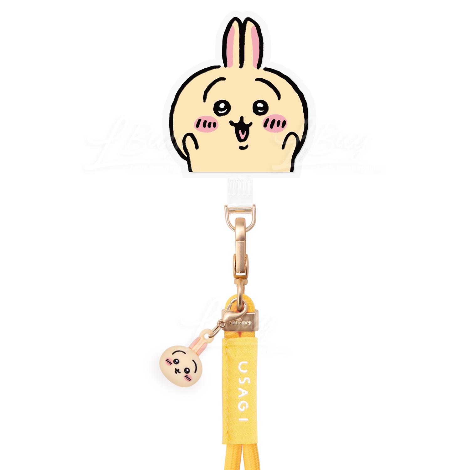 Chiikawa Charm Buckle Phone Long Strap (160cm) - Usagi Yellow