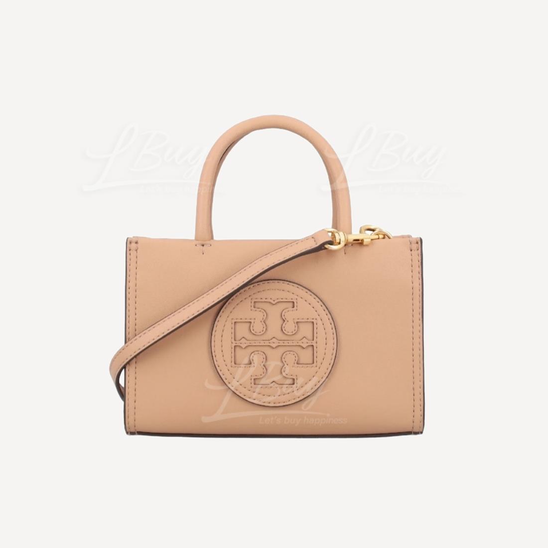 Tory Burch Nylon Mini Ella Bio Tote Crossbody Bag 浅沙色