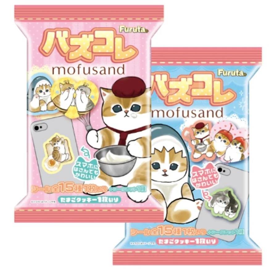 FURUTA mofusand 公仔貼連蛋餅10g