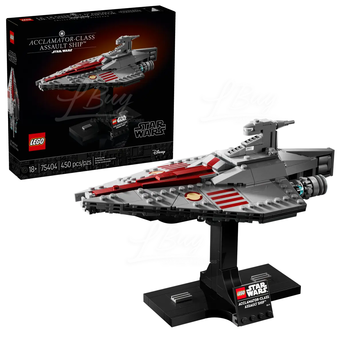 LEGO 75404 Star Wars™ 星球大战 Acclamator-Class Assault Ship™ 星际飞船 18+