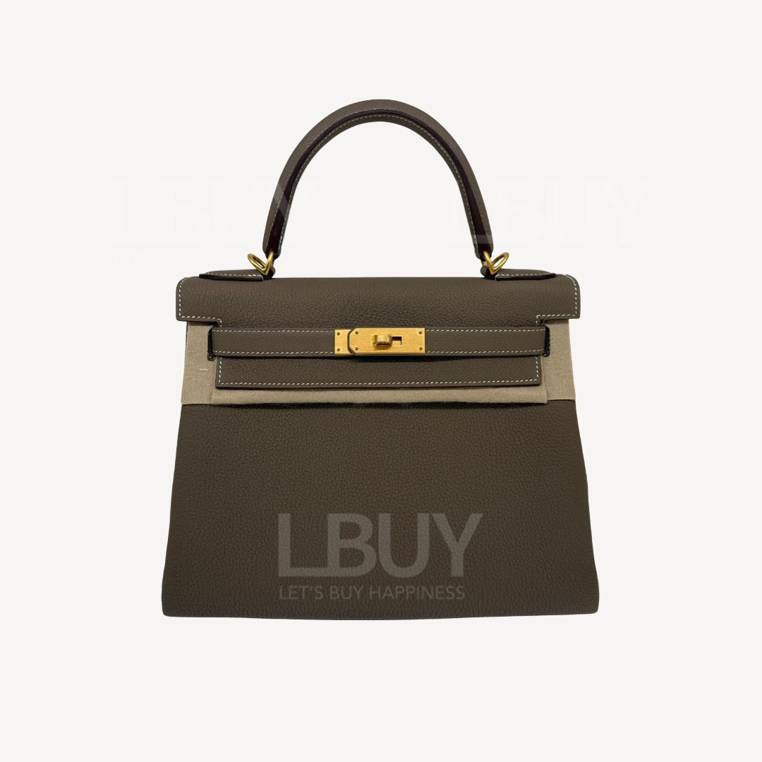 Hermes Kelly 28 Bag Etoupe