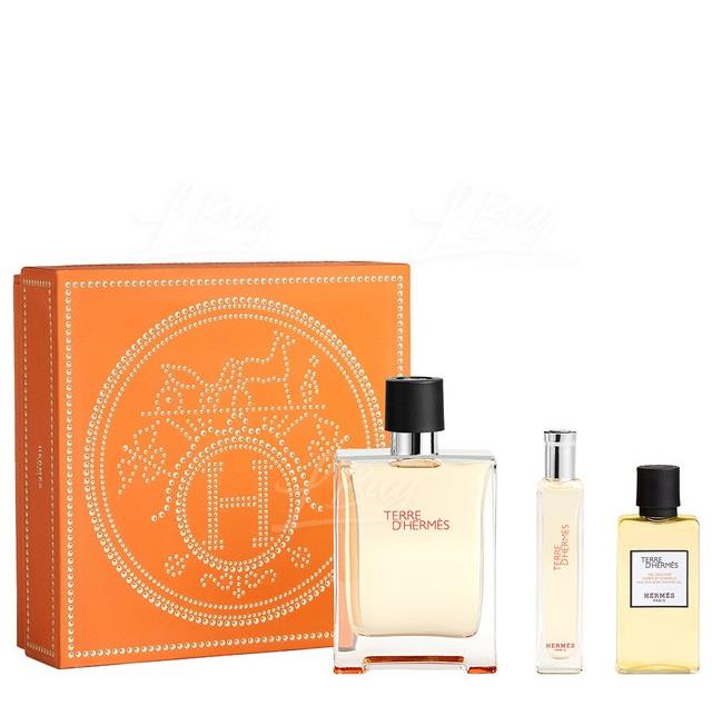 Hermès 大地 Terre d Hermès 淡香水套裝 ( EDT 100+ 15ml + Shower gel 40ml)