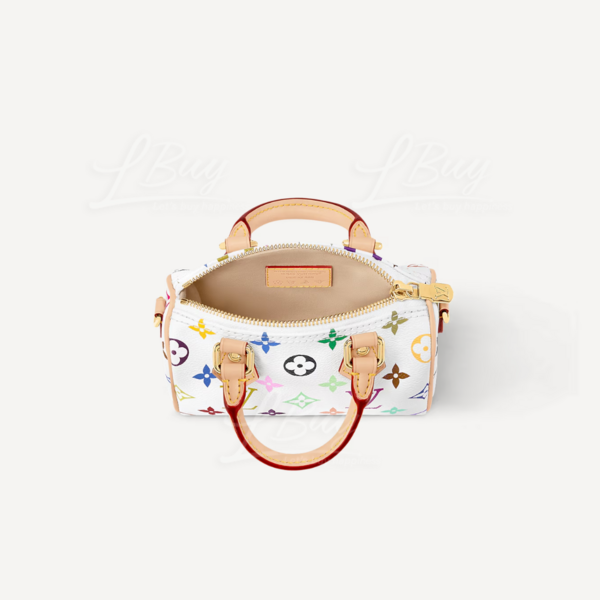 Louis Vuitton-LV x TM Nano Speedy White