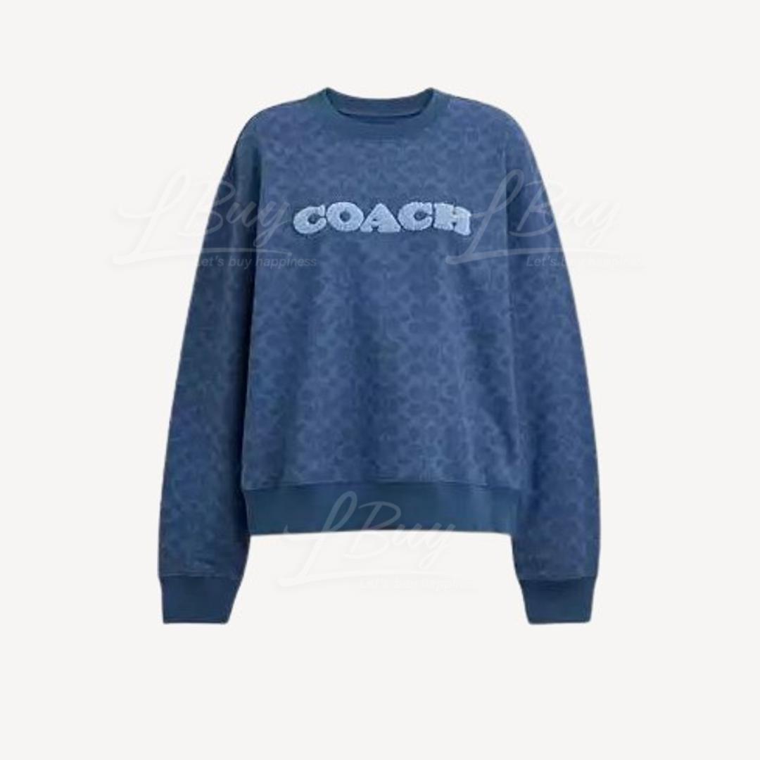 Coach Signature Crewneck