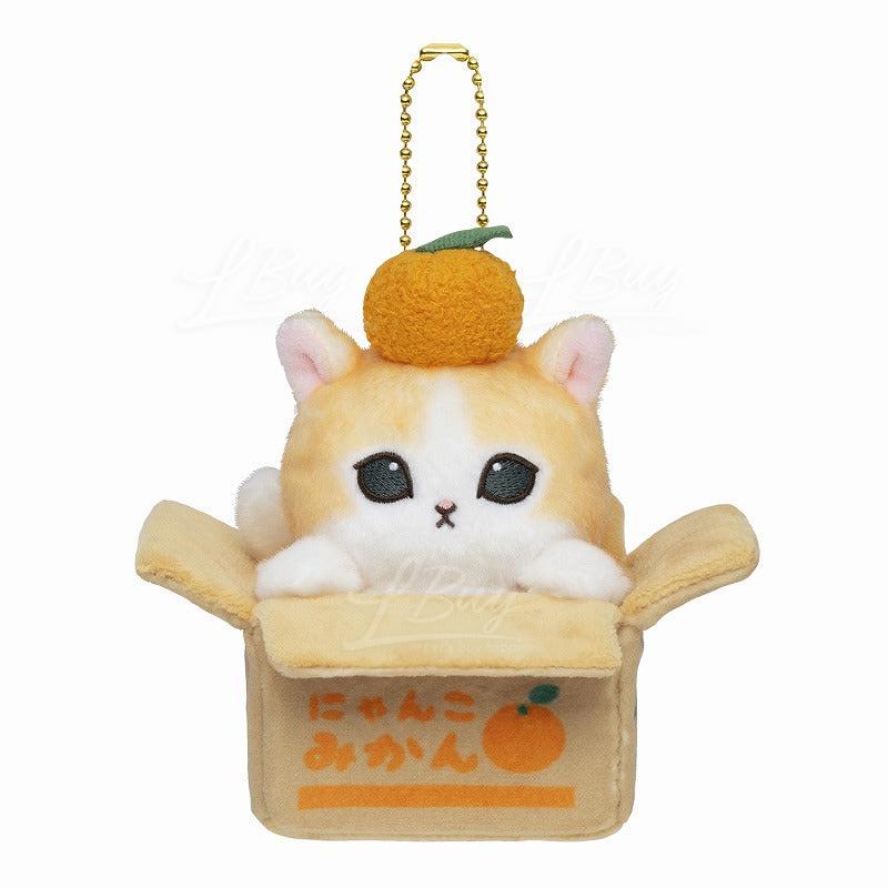 Mofusand 橙箱猫毛公仔挂饰