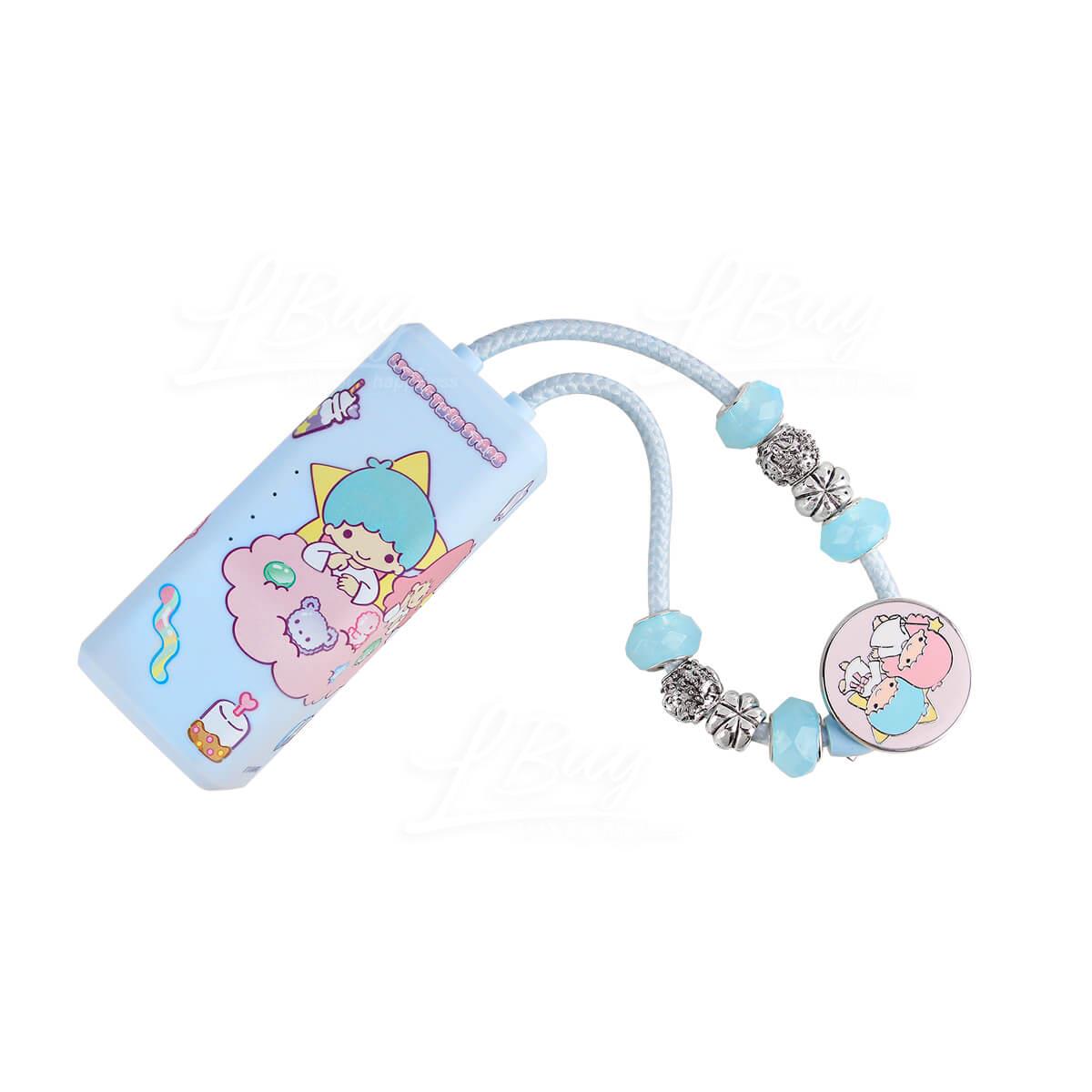 Sanrio 5000mAh 2合1充電器 (兼容 Lightning+USB-C充電) + SD讀卡器 - Little Twin Stars