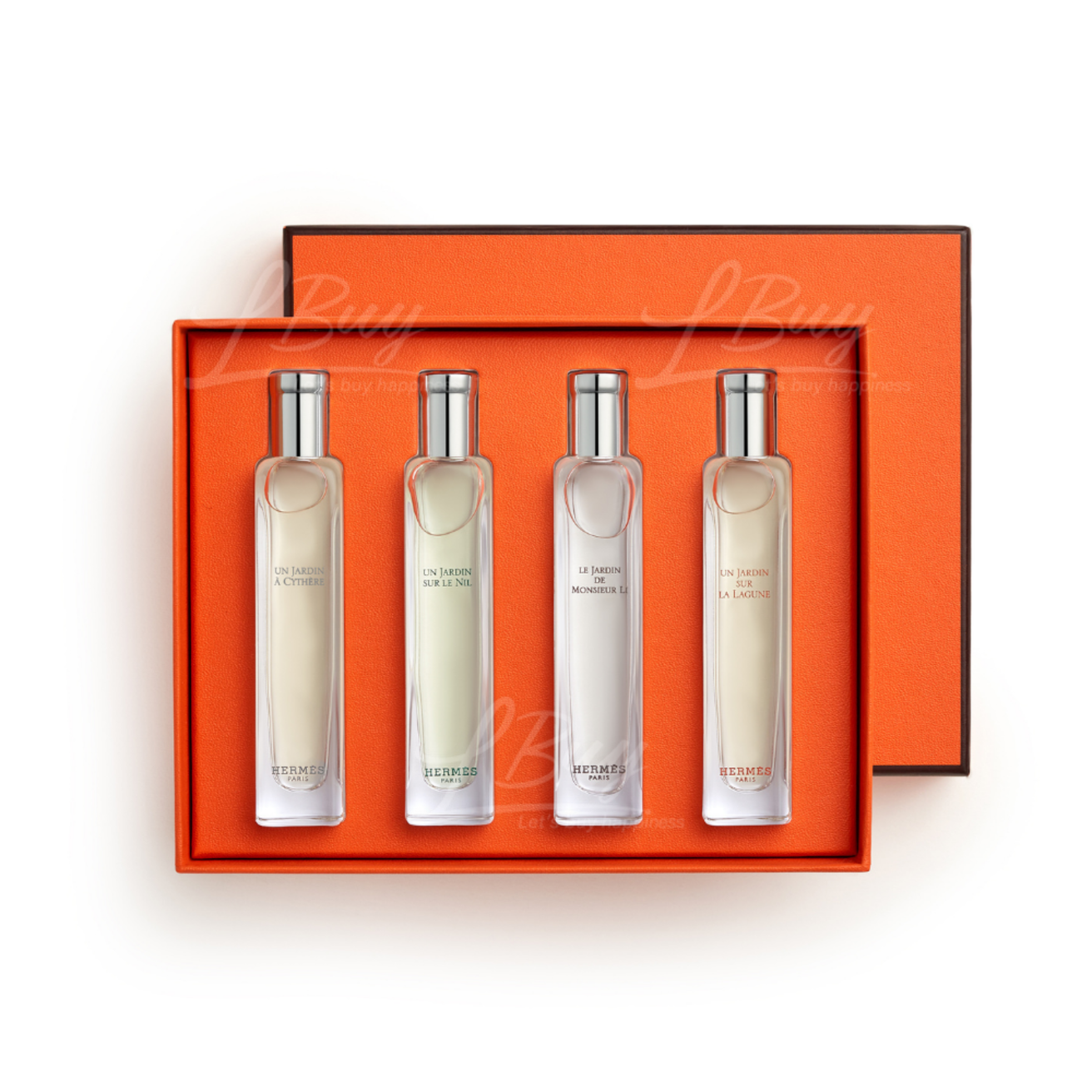 Hermès Jardin Discovery Gift Box Set Eau De Toilette 15ml x4