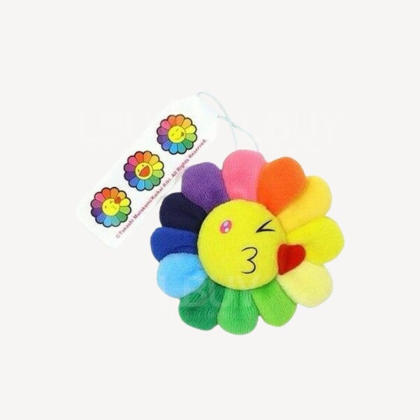 4種 お花絵文字キーチェーン カイカイキキ 村上隆 Flower Emoji 4種