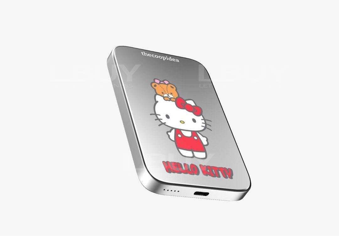 thecoopidea x Sanrio Shine 5000mAh 磁吸式行动电源 Hello Kitty