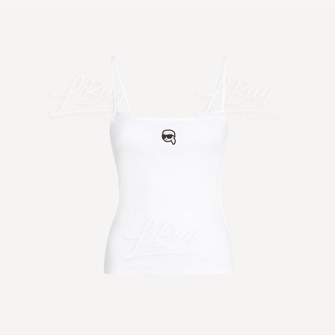 KARL LAGERFELD SS25 VEST 白色​