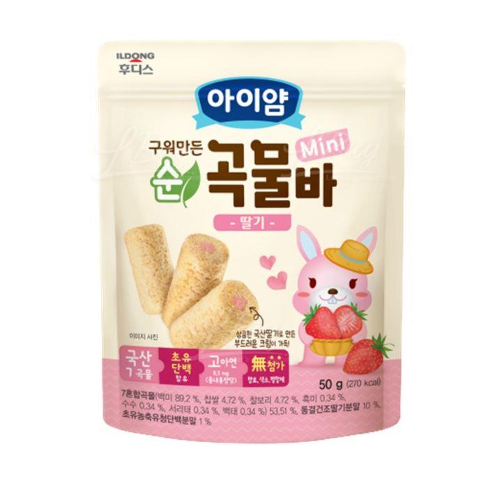 ILDONG MINI 穀物棒 (草莓)50g