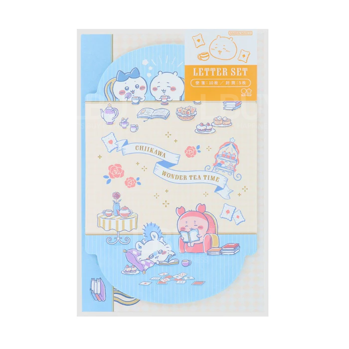 Chiikawa 模切信紙套裝 (下午茶時間)