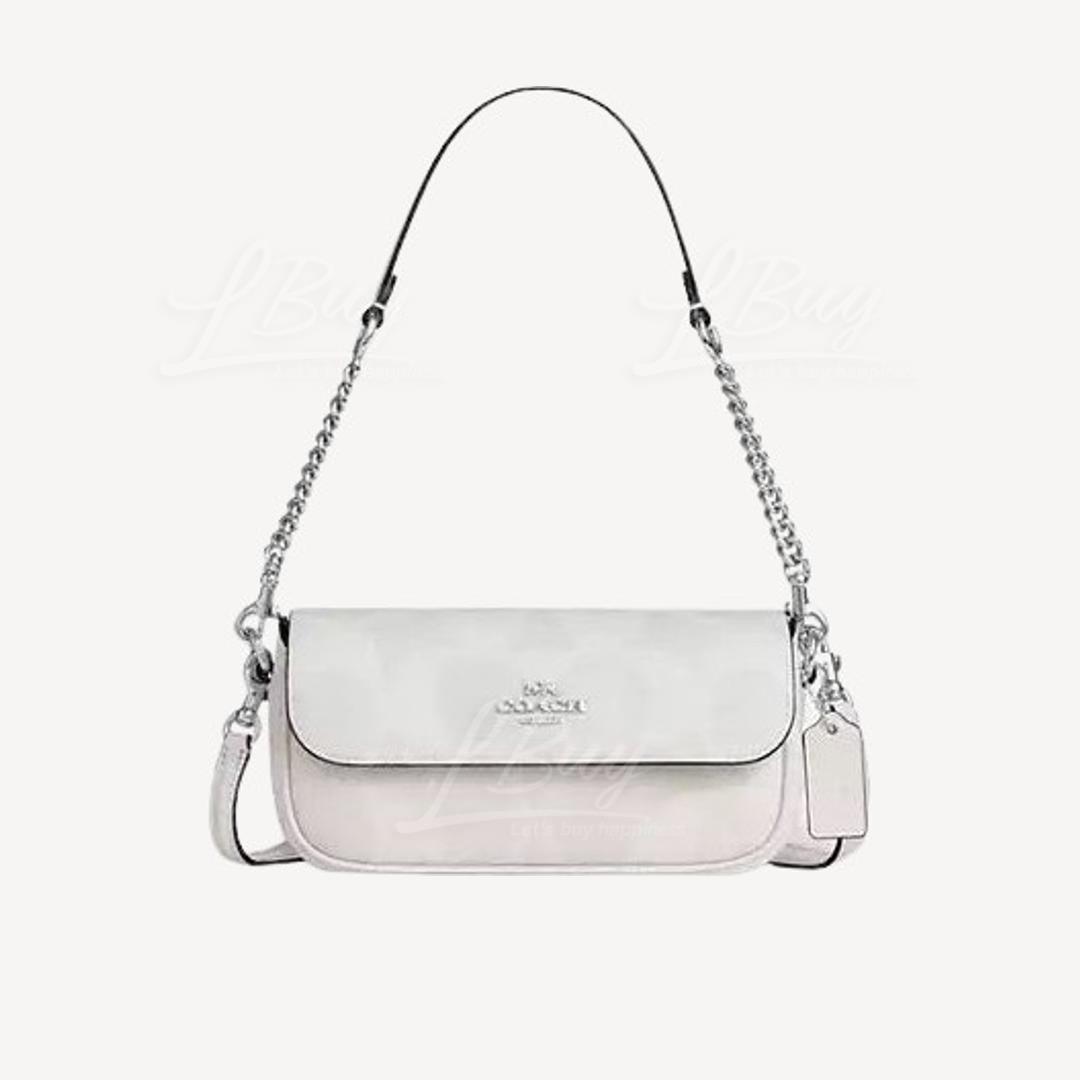 Coach Hailey Flap Bag in Signature Canvas 