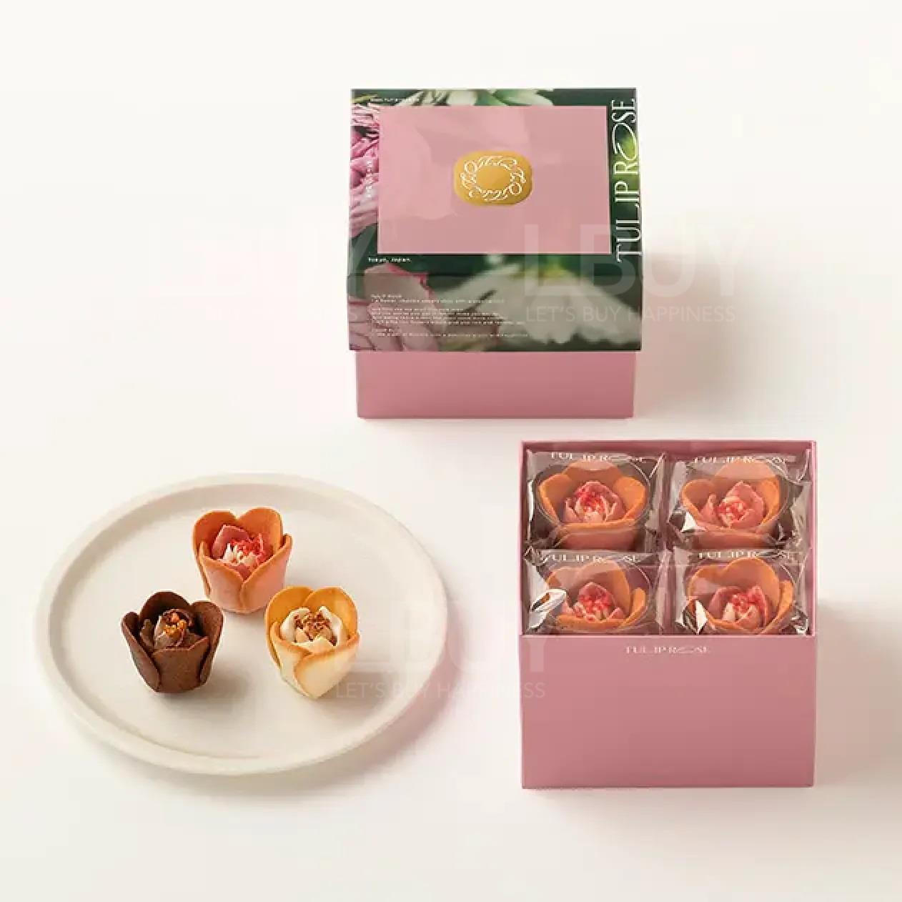 【母亲节限定】Tulip Rose 郁金香玫瑰曲奇限定礼盒