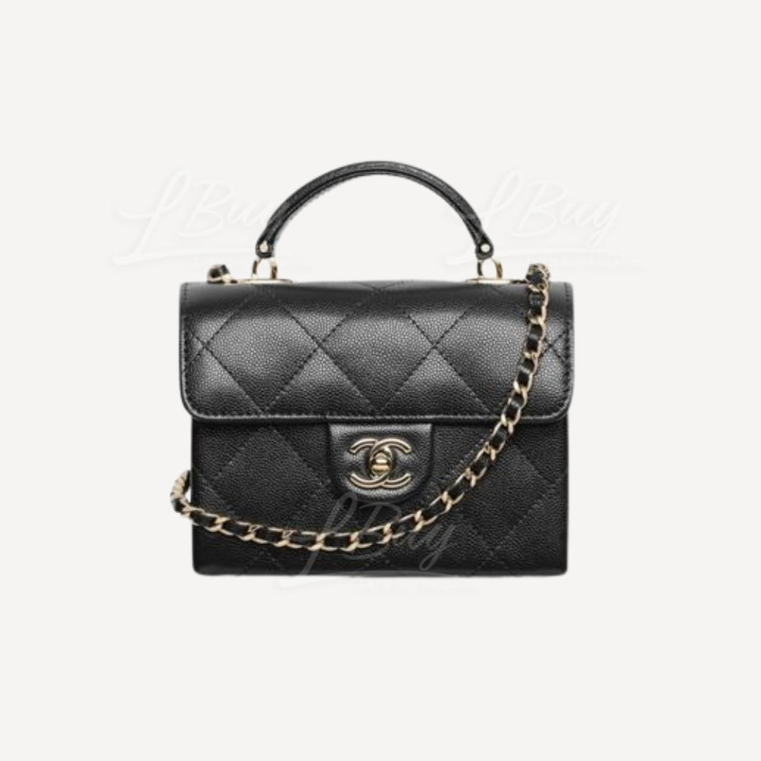 Chanel 手提袋 斜背袋  黑色AP4569