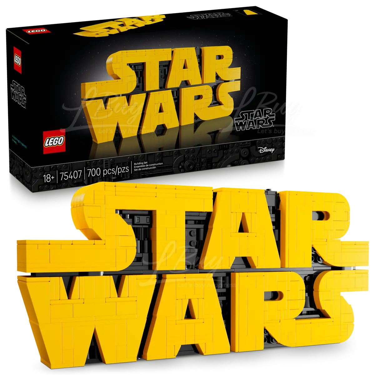 LEGO 75407 Star Wars™ 星球大戰 Brick-Built Star Wars™ Logo 18+