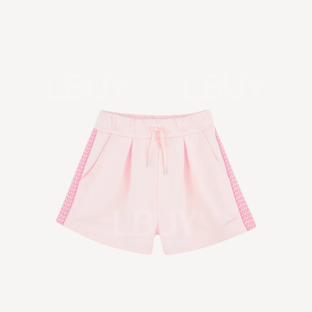 LANVIN 粉色短棉褲