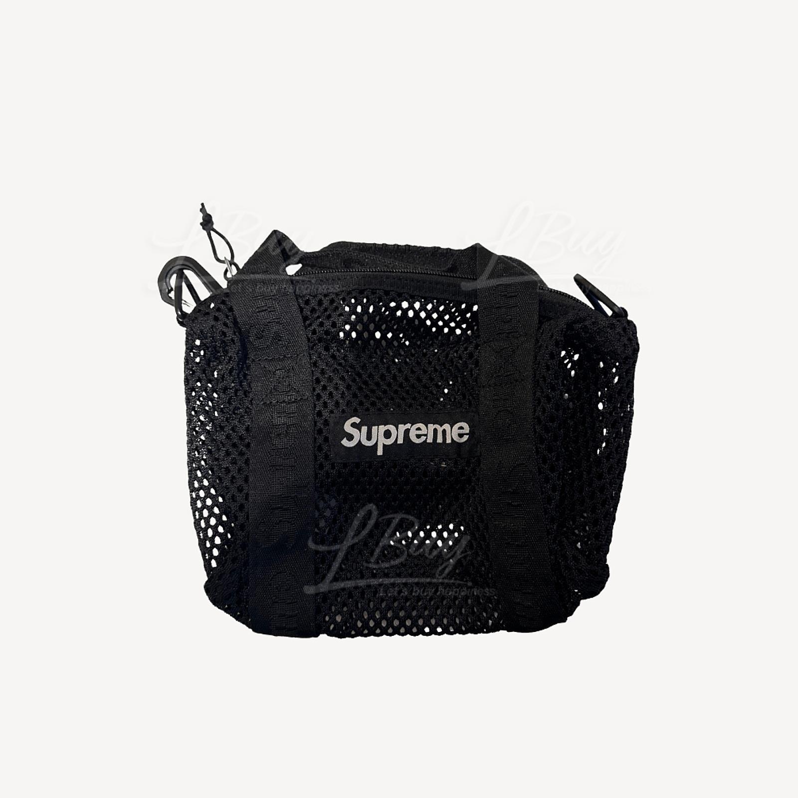 Supreme Mesh Mini Duffle Bag Black