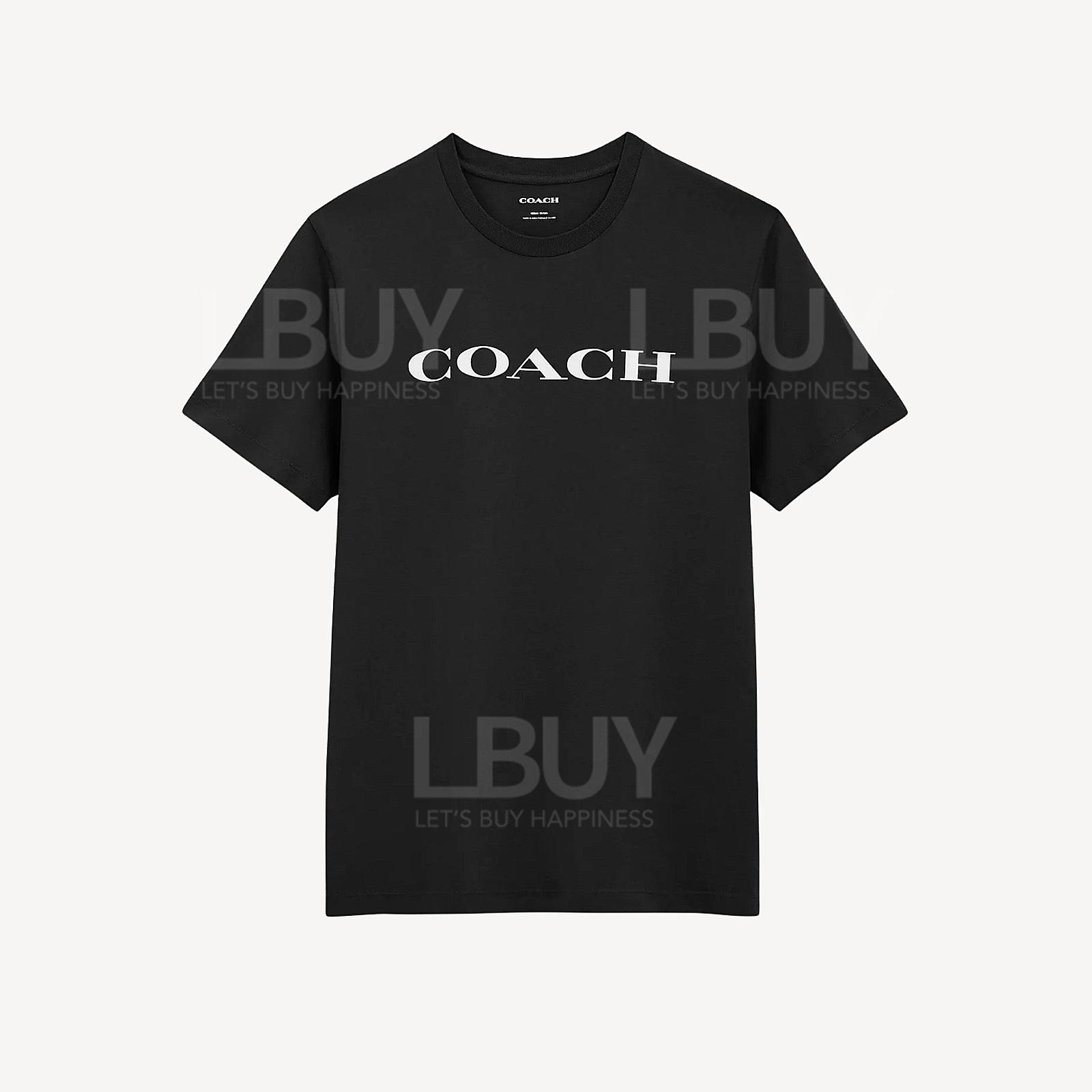 Coach Signature T Shirt In Organic Cotton