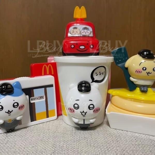  Chiikawa 麥當勞玩具第一彈 一套四款