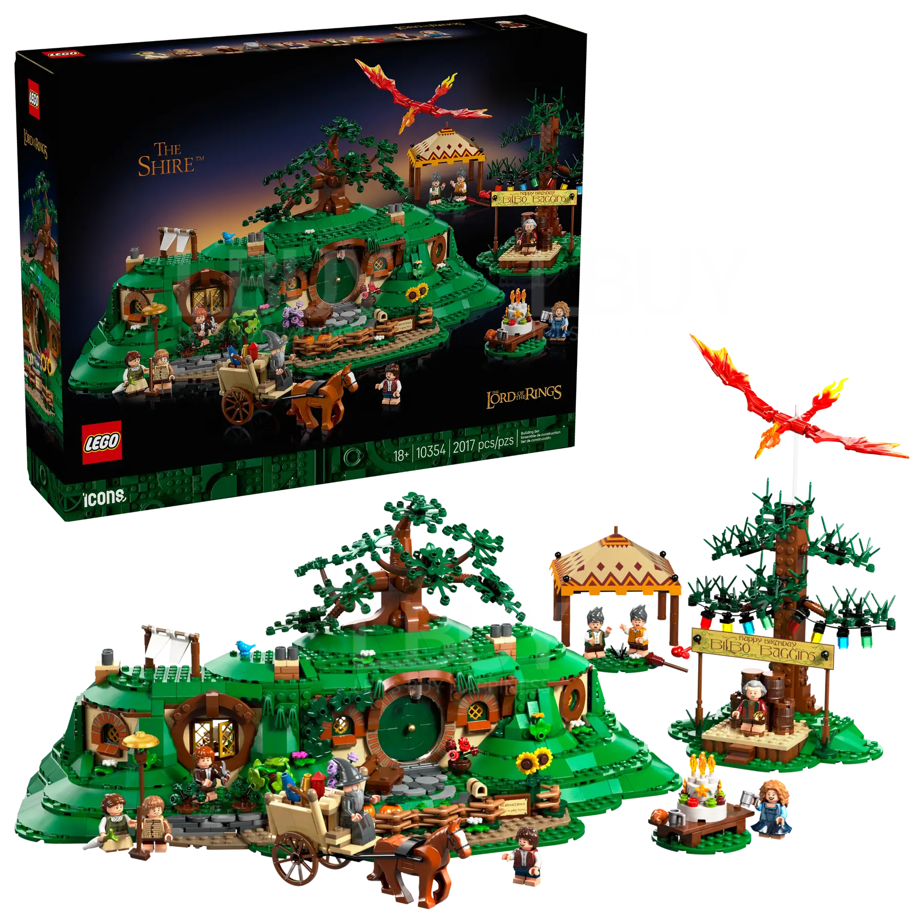 LEGO 10354 Icons 魔戒：夏爾™ 18+