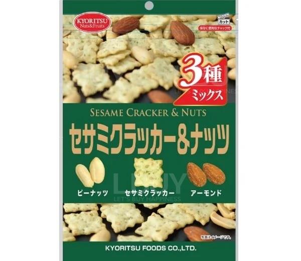 KYOURITSU 芝麻餅乾及果仁小食120g