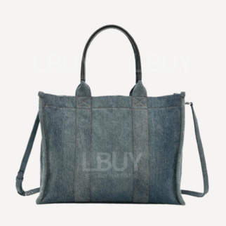 Balenciaga Medium Hardware Tote 牛仔蓝色 Tote Bag