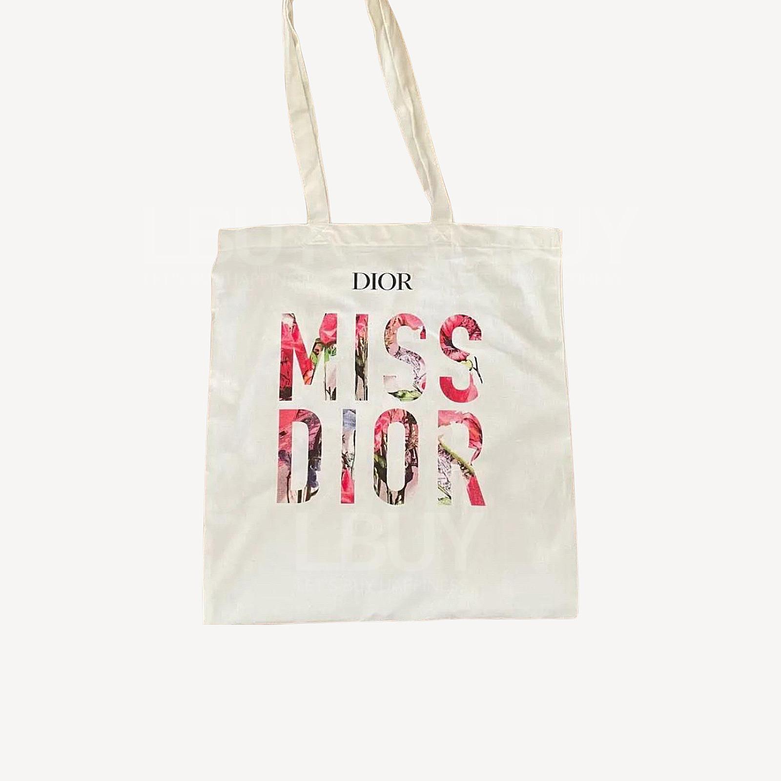 Miss Dior exhibition limited tote bag