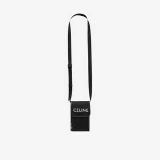 Celine Black Straight Crossbody Bag
