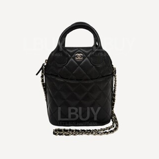 Chanel CC Logo Black Tote Bag AP4746
