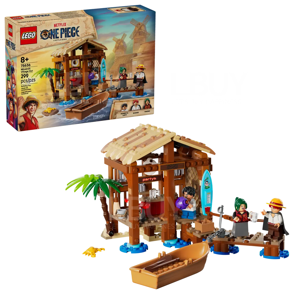 LEGO 75636 ONE PIECE Windmill Village Hut 8+