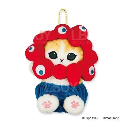 Mofusand x Japan Osaka Expo 2025 Wool Doll Hanging Decoration (Sitting Cat)