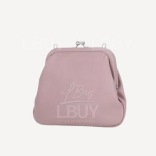 Vivienne Westwood Orb 立体压纹 粉色斜背袋