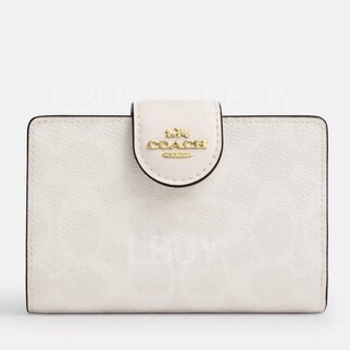 Coach Medium Corner Zip Wallet