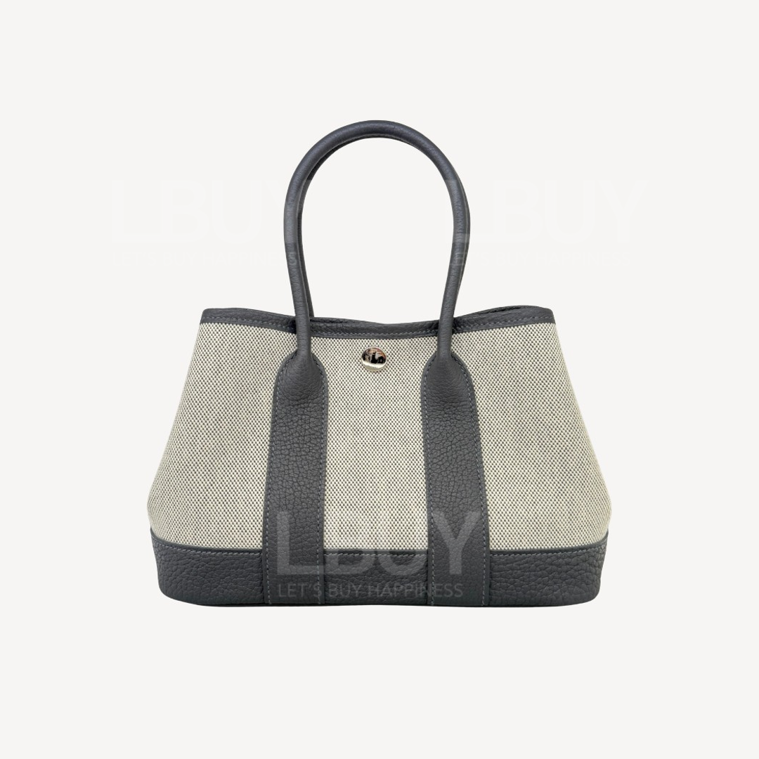 Hermes Neo Garden 23 本色併石板灰 帆布併皮革