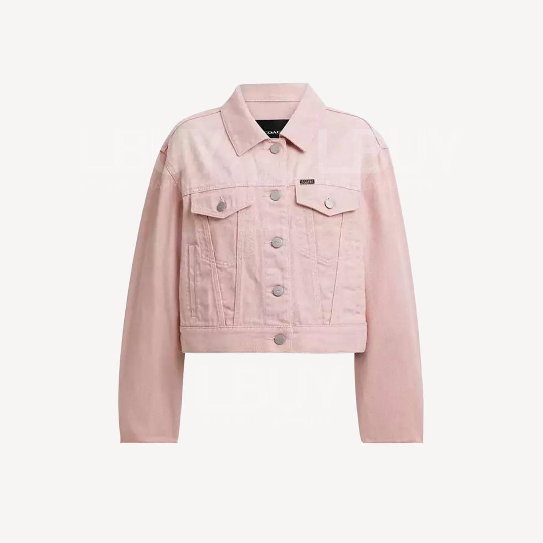 Coach Colorful Signature Denim Jacket