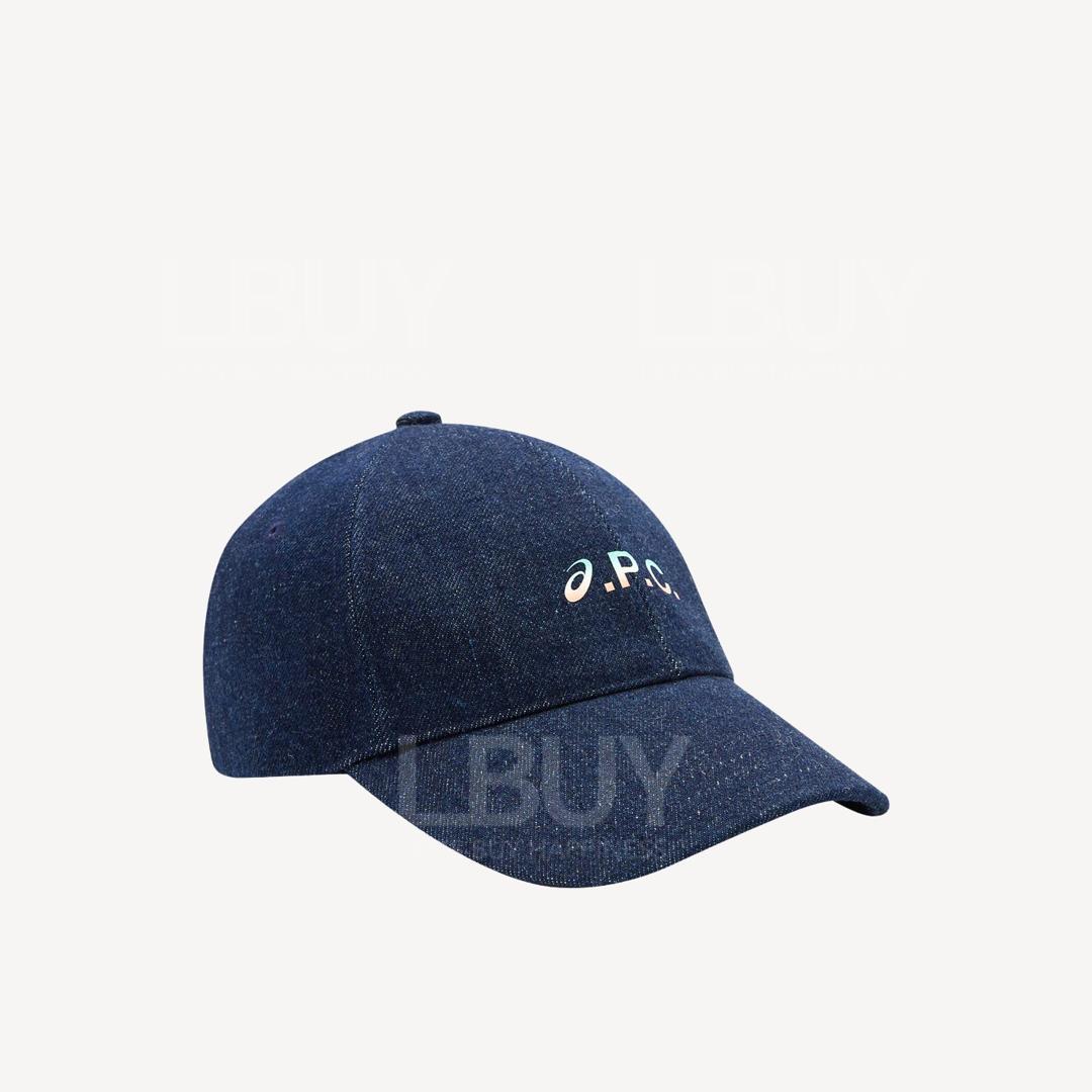 A.P.C. X Asics Charlie 漸變色 Logo 牛仔Cap帽