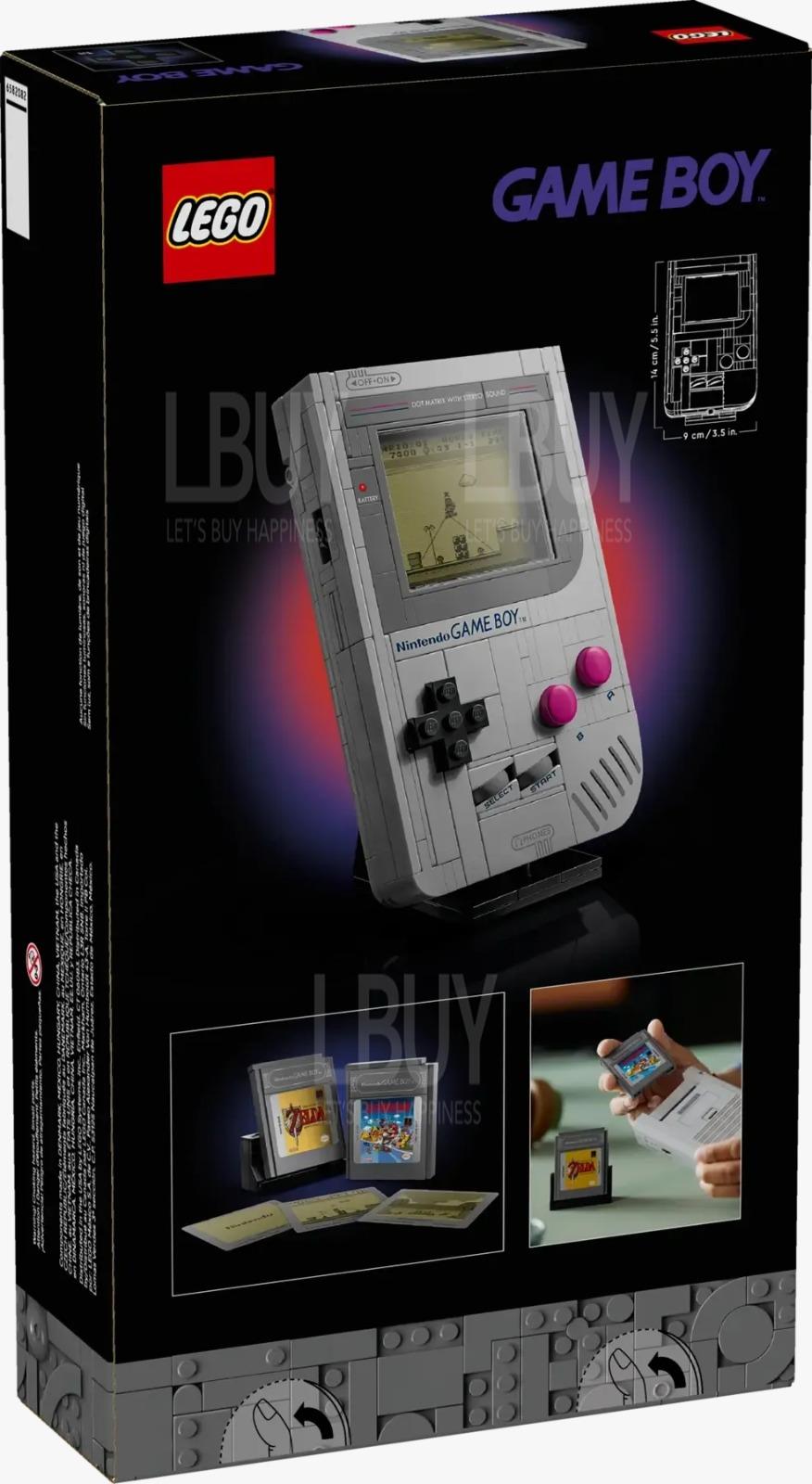 LEGO-Super Mario Game Boy  立體模型 (72046), 18+