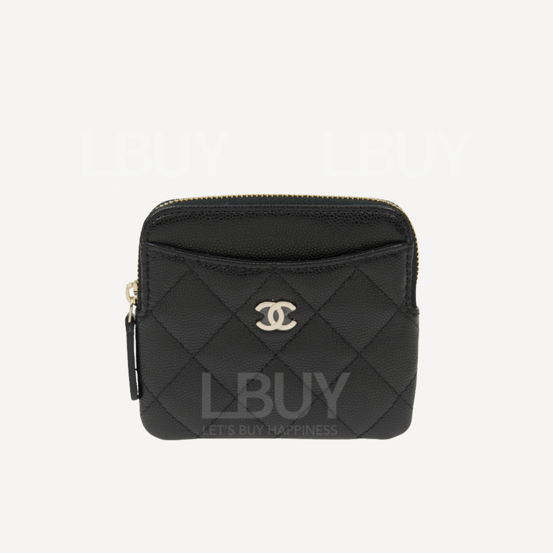 ⭐︎happy⭐︎です　CHANEL ケース　　　　　 AP2061 Chanel Zip Card Holder Review - YouTube