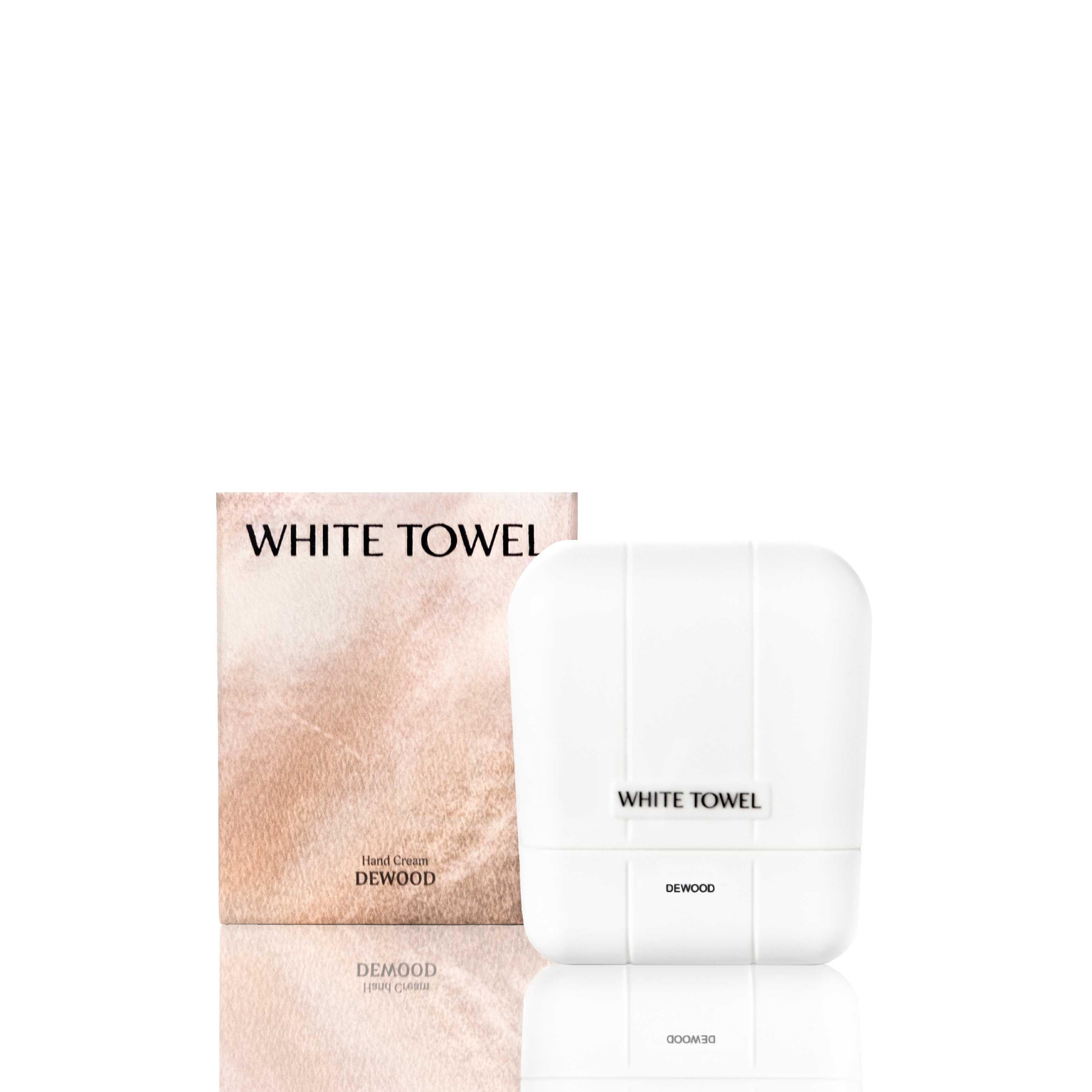 White Towel Hand Cream - Dewood 50g