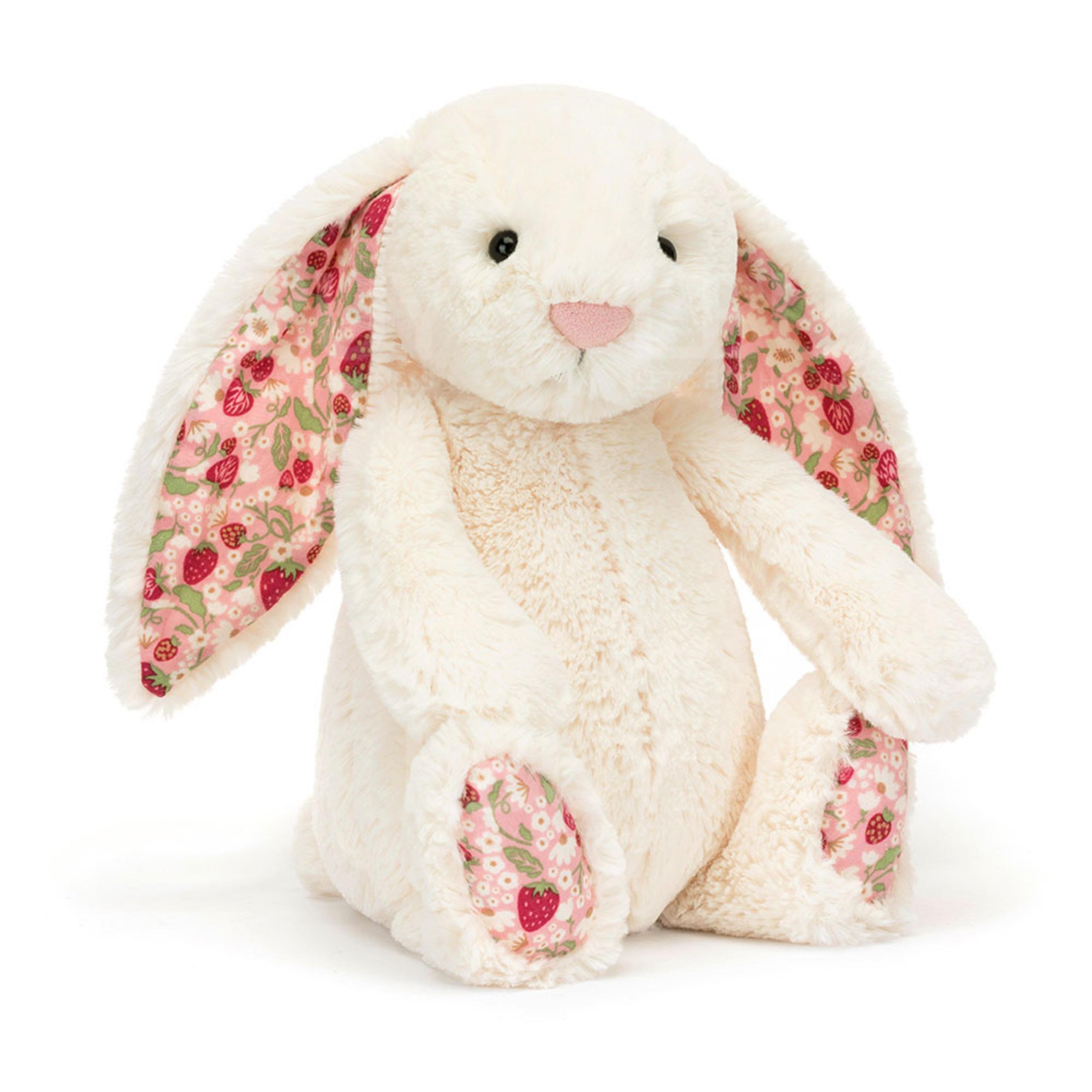 Jellycat Blossom Cream Bunny 'Berry', 31cm