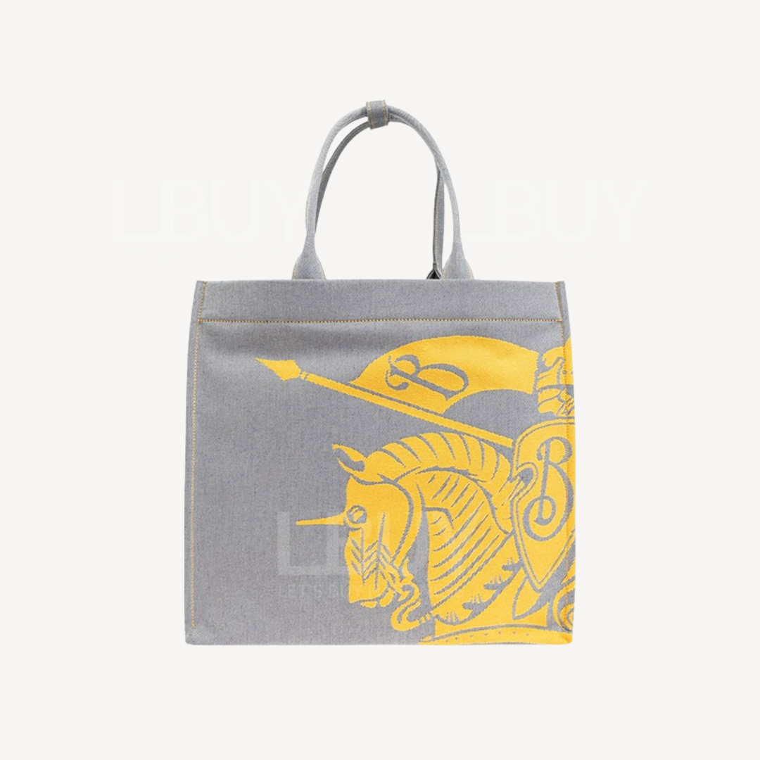 Burberry London 棉質帆布手挽袋 mscbu00933