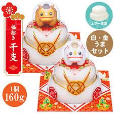 鏡餅 招福生肖年糕(馬年)隨機款 160g