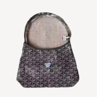 Goyard Boheme Hobo Mini 限量版單肩袋 灰色 併紫藍色心心